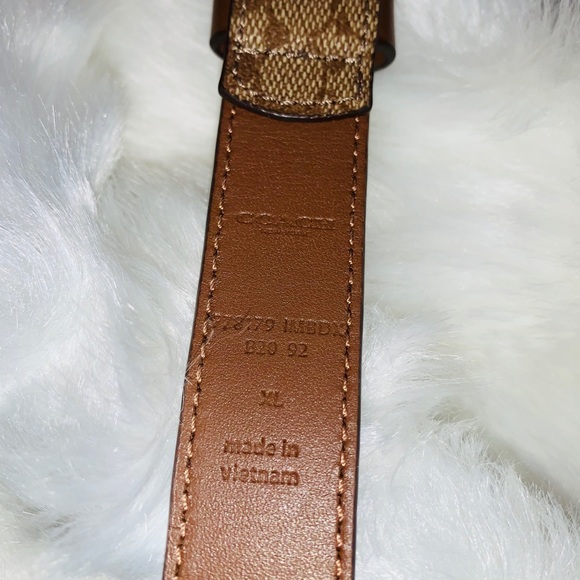 Coach Classic Belt in Signature Print - Picture 4 of 4